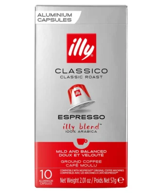 illy Classico Espresso Capsules 10 per pack