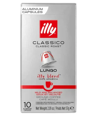illy Classico Lungo Capsules 10 per pack