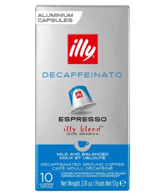 illy Decaffeinated Espresso Capsules 10 per pack