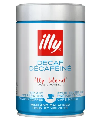 illy Decaffeinated Ground Coffee 250g