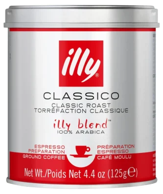 illy Espresso Coffee Classic Roast 125g