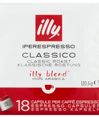 illy Iperespresso Classic Capsules 18 per pack