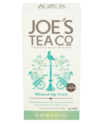 Joe's Tea Co. Organic Minted Up Fruit Tea 15 per pack