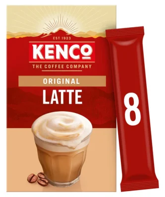 Kenco Cappio Latte Instant Coffee Sachets 8 per pack