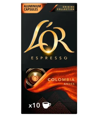 L'OR Origins Colombia Intensity 10 per pack