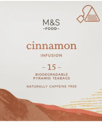 M&S Cinnamon Infusion Teabags 15 per pack