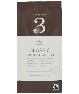 M&S Fairtrade Classic Ground Coffee 227g