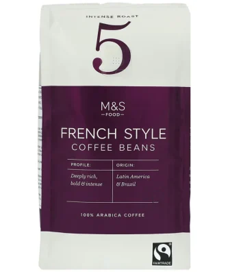 M&S Fairtrade French Coffee Beans 227g