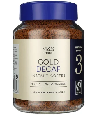 M&S Fairtrade Gold Decaf Instant Coffee 200g