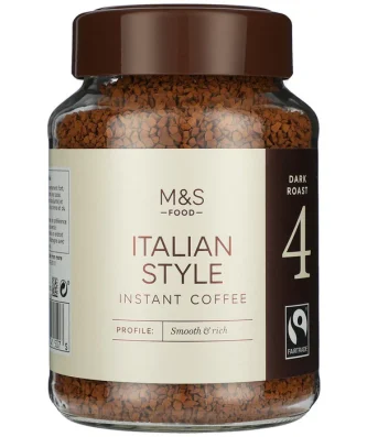 M&S Fairtrade Italian Style Instant Coffee 200g