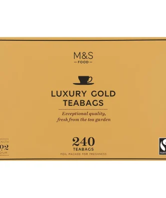 M&S Gold Teabags 240 per pack
