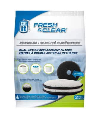 Catit Fresh & Clear Pet Luxury Water Fountain Replacement Cartridges