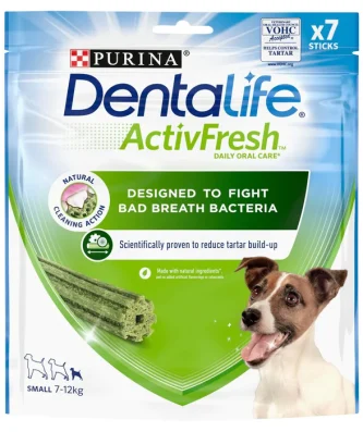 Dentalife ActivFresh Small Dog Treat Dental Stick 7 Sticks