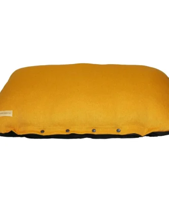 Earthbound Flat Cushion Camden Apricot Medium