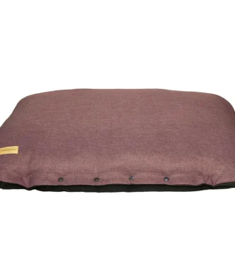 Earthbound Flat Cushion Eden Mulberry Medium