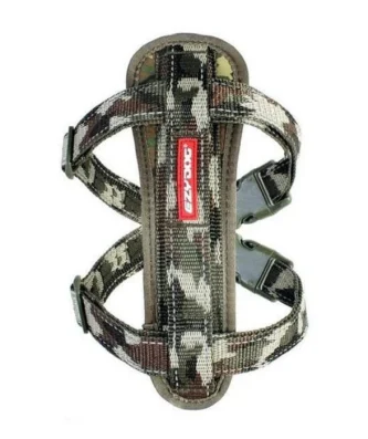 EzyDog Chest Plate Camouflage Dog Harness Large
