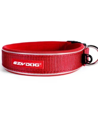 EzyDog Neo Classic Red Dog Collar Large