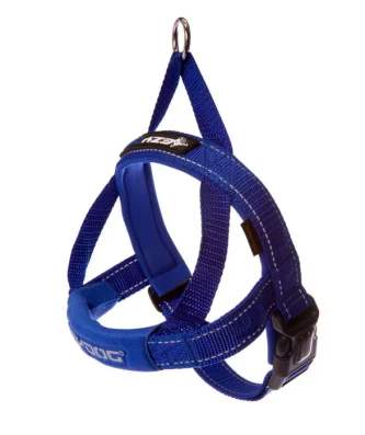 EzyDog Quick Fit Blue Dog Harness Large