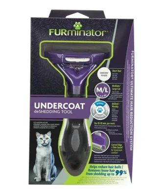 FURminator Medium/Large Cat Undercoat Tool Short Hair