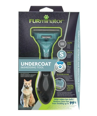 FURminator Small Cat Undercoat Tool Long Hair