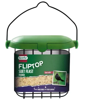 Gardman Flip Top Suet Feast Bird Feeder
