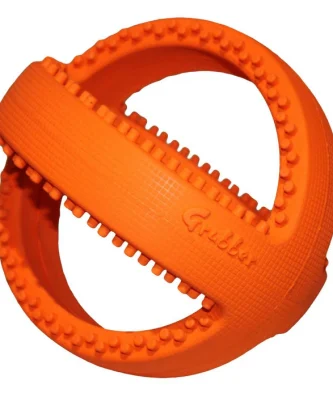 Happy Pet Grubber Interactive Football Dog Toy