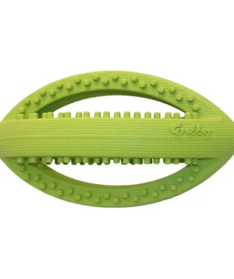 Happy Pet Grubber Interactive Rugby Ball Dog Toy