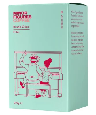 Minor Figures Double Origin Filter Whole Bean Coffee 227g