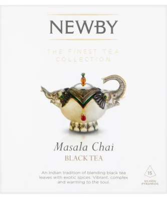 Newby Teas Masala Chai Silken Pyramids 15 per pack