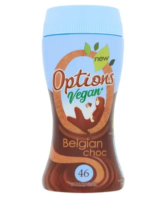 Options Vegan Belgian Hot Chocolate Jar 200g