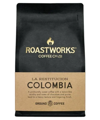 Roastworks Colombia Ground Coffee 200g