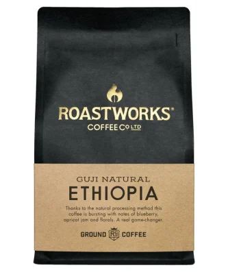 Roastworks Ethiopia Natural Ground Coffee 200g