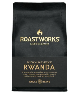 Roastworks Rwanda Whole Bean Coffee 200g