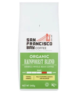 San Francisco Bay Organic Blend Wholebean Coffee 340g