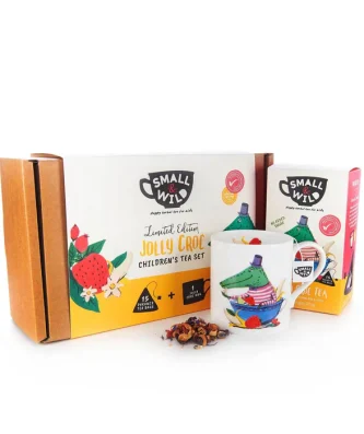 Small & Wild Jolly Croc Tea and Mug Gift Set 37g