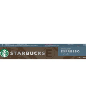 Starbucks by Nespresso Espresso Roast Coffee Pods 10 per pack