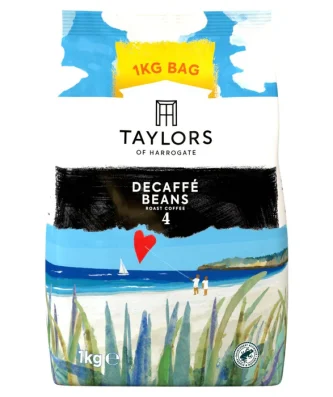 Taylors Decaffe Coffee Beans 1kg