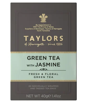 Taylors Green Tea with Jasmine Teabags 20 per pack