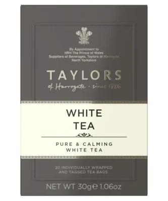 Taylors White Tea Teabags 20 per pack