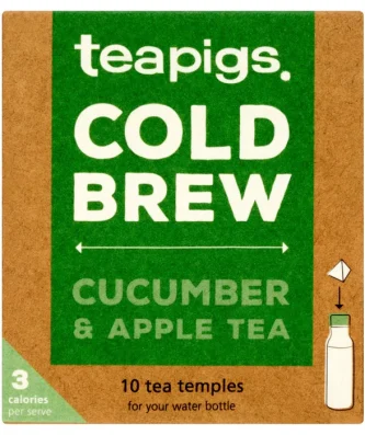 Teapigs Cucumber & Apple Cold Brew Tea 10 per pack