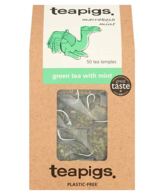 Teapigs Green Tea Bags with Mint 50 per pack