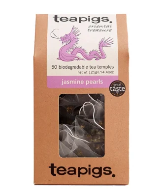 Teapigs Jasmine Pearls Green Tea Bags 50 per pack