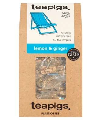 Teapigs Lemon & Ginger Tea Bags 50 per pack