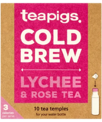 Teapigs Lychee & Rose Cold Brew Tea 10 per pack
