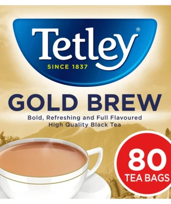 Tetley Gold Brew 75 per pack