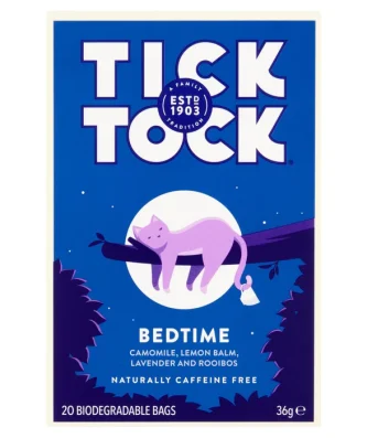 Tick Tock Wellbeing Bedtime 20 per pack