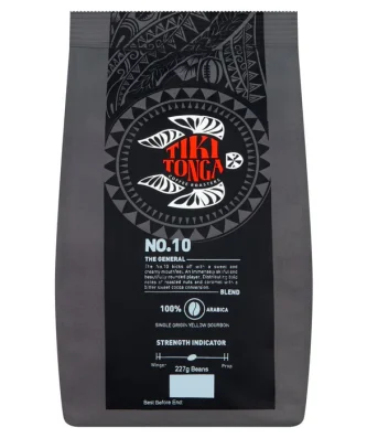 Tiki Tonga Blend No.10 Whole Coffee Beans 227g