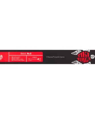 Tiki Tonga Blend No. 2 Nespresso Compatible Coffee Capsules 10 per pack