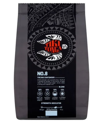 Tiki Tonga Blend No. 8 Ground Coffee 227g