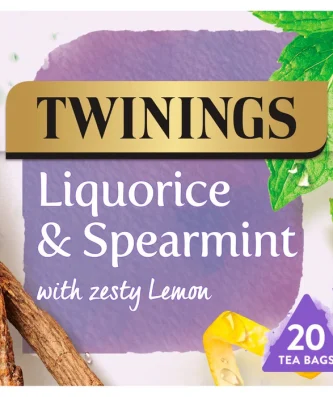 Twinings Liquorice & Spearmint Herbal Tea 20 per pack